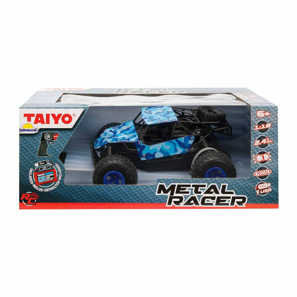 1:18 Metal Racer USB Şarjlı Uzaktan Kumandalı Araba