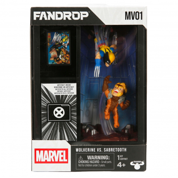 FANDROP Marvel Wolverine Sabretooth'a Karşı Diorama Seti