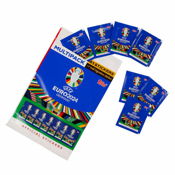 UEFA Euro 2024 Almanya Multipack Stickers