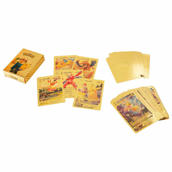 Pokemon Starter Cards Gold 55'li Paket 