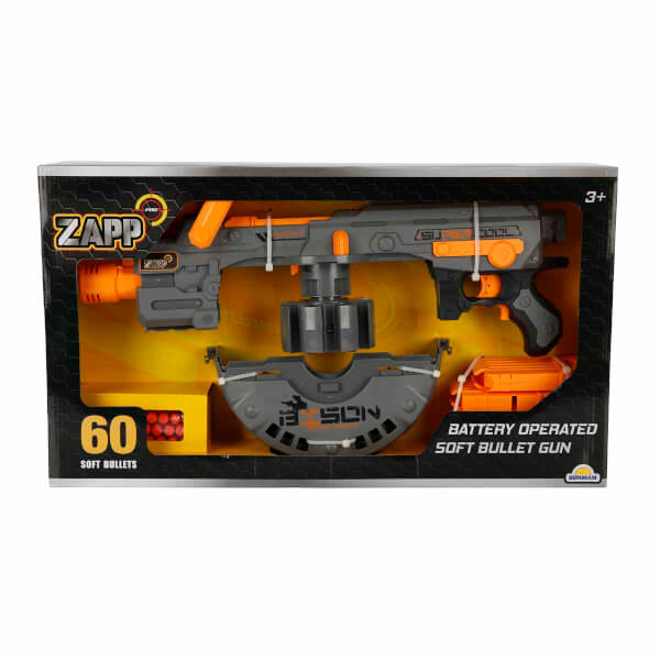 Zapp Toys 60 Mermili Sünger Dart Atan Silah 54 cm
