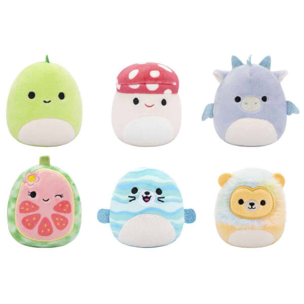 Squishmallows Micromallows 6’lı Peluş Seti 6 cm