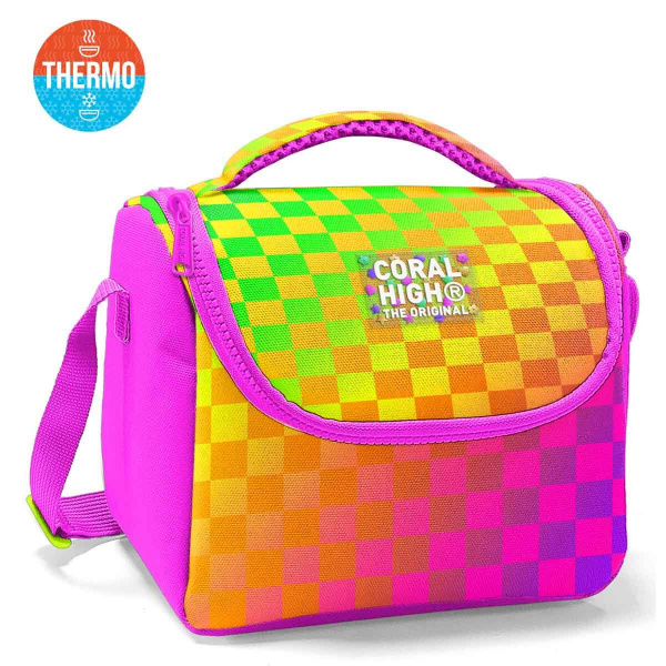 Coral High Dama Desenli Beslenme Çantası 37103