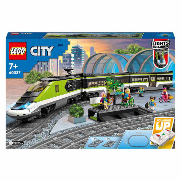 LEGO City Ekspres Yolcu Treni 60337 - 7 Yaş ve Üzeri Çocuklar için Powered Up Teknolojili Oyuncak Tren Yapım Seti (764 Parça)