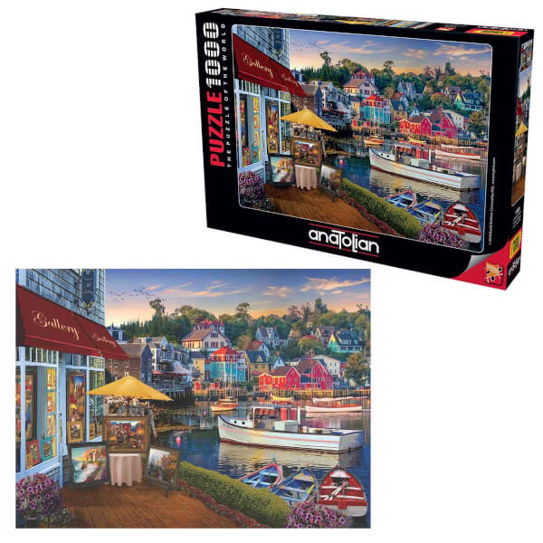 1000 Parça Puzzle : Limandaki Galeri 