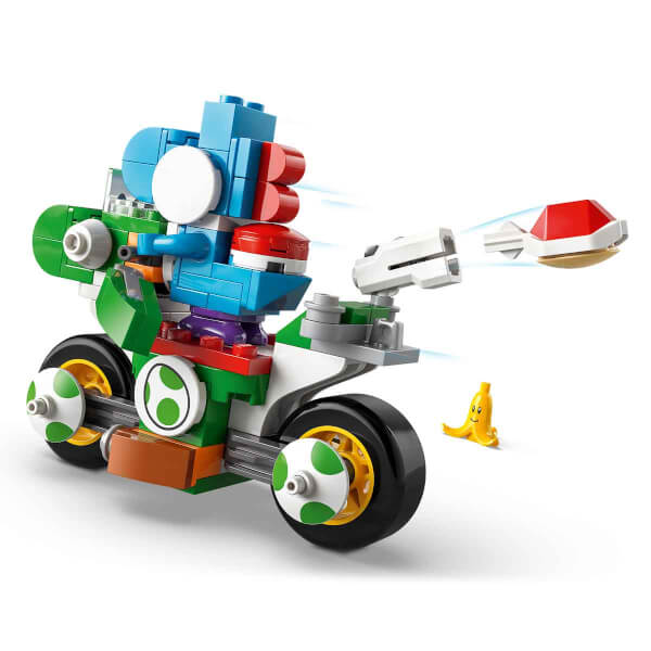 LEGO Super Mario: Mario Kart – Yoshi Bike 72031 - 7 Yaş ve Üzeri Çocuklar için Koleksiyonluk Yaratıcı Oyuncak Yapım Seti (133 Parça)