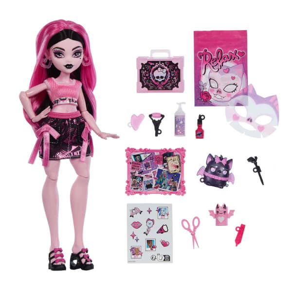 Monster High Güzellik Sırları Draculaura Bebek JHK43