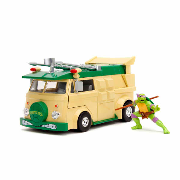 1:24 TMNT Party Wagon ve Donatello Figürü