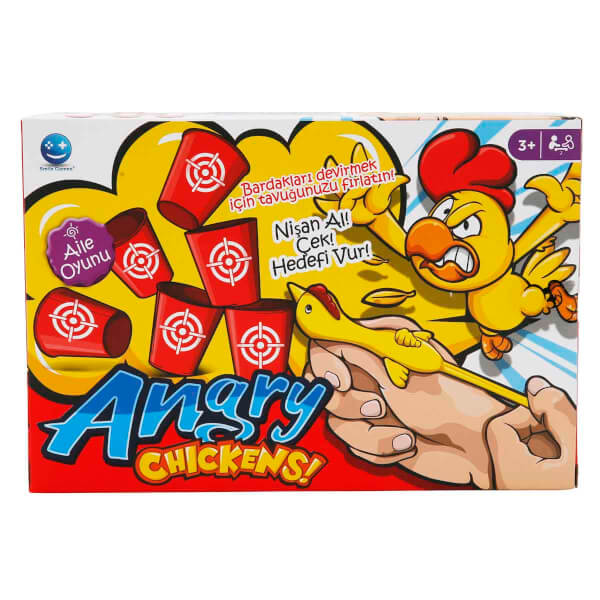 Smile Games Angry Chickens Kutu Oyunu