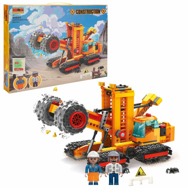 BLX Construction İnşaat Aracı Oyun Seti 29803 | Toyzz Shop