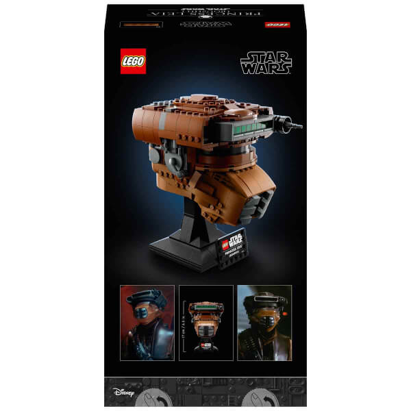 LEGO Star Wars Prenses Leia (Boushh) Kaskı 75351 - Yetişkinler için Koleksiyonluk Sergileme Modeli Yapım Seti (670 Parça)