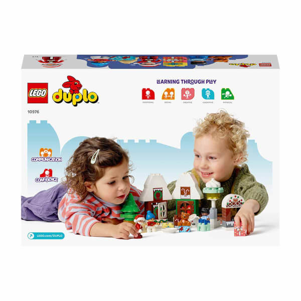 LEGO DUPLO Noel Baba'nın Zencefilli Kurabiye Evi 10976