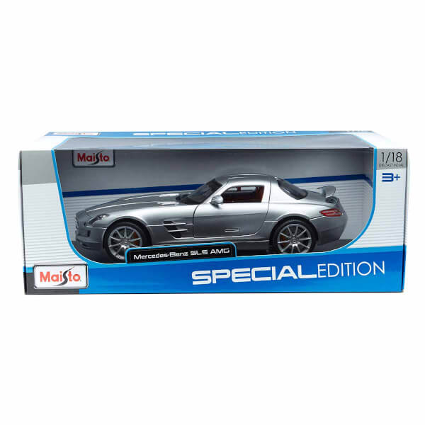 1:18 Mercedes-Benz SLS AMG Special Edition Die Cast Araba