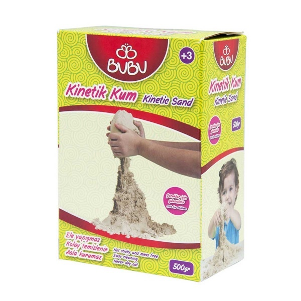 BuBu Kinetik Kum Natural 500 gr 