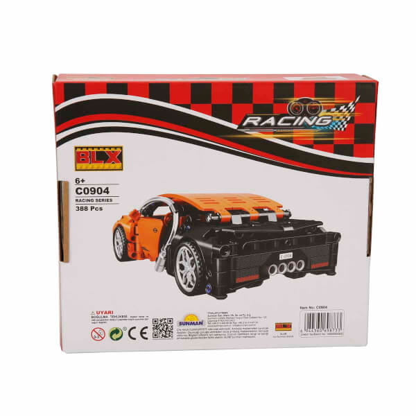 BLX Racing Turuncu-Siyah Yarış Arabası C0904DS
