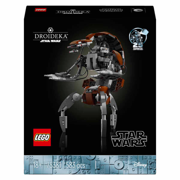 LEGO Star Wars Droideka 75381 - Yetişkinler için Koleksiyonluk Yaratıcı Sergileme Modeli Yapım Seti (583 Parça)