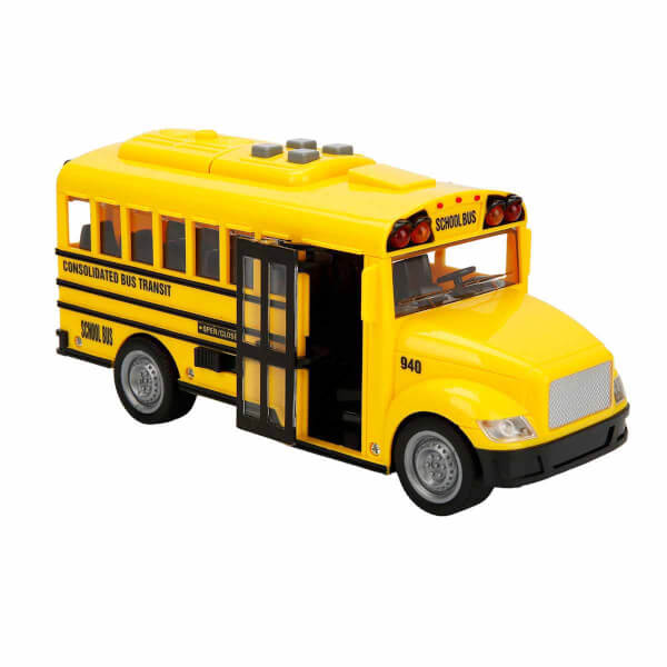Maxx Wheels Sesli ve Işıklı Okul Otobüsü