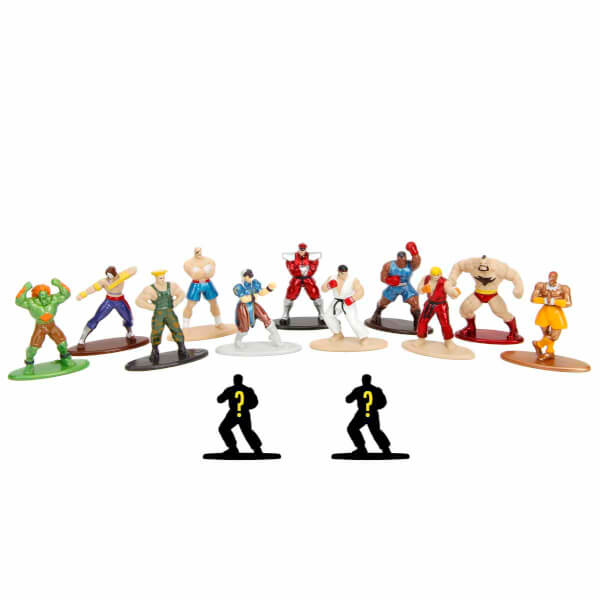 Street Fighter Nano Metalfigs Die Cast Sürpriz Figür Paketi 