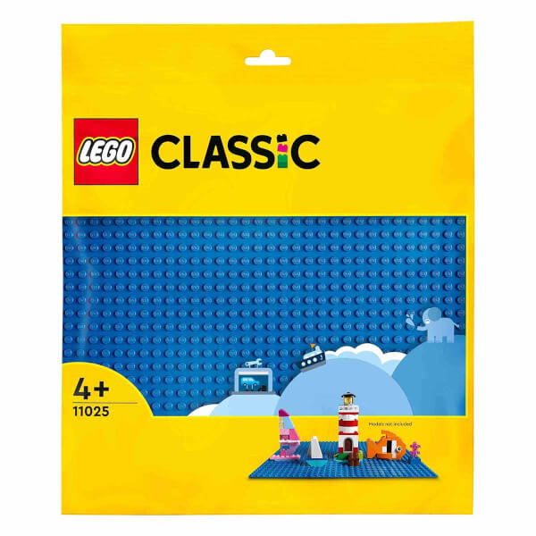 LEGO Classic Mavi Plaka 11025 - 4 Yaş ve Üzeri LEGO Severler için Açık Uçlu Yaratıcı Yapım Seti (1 Parça)