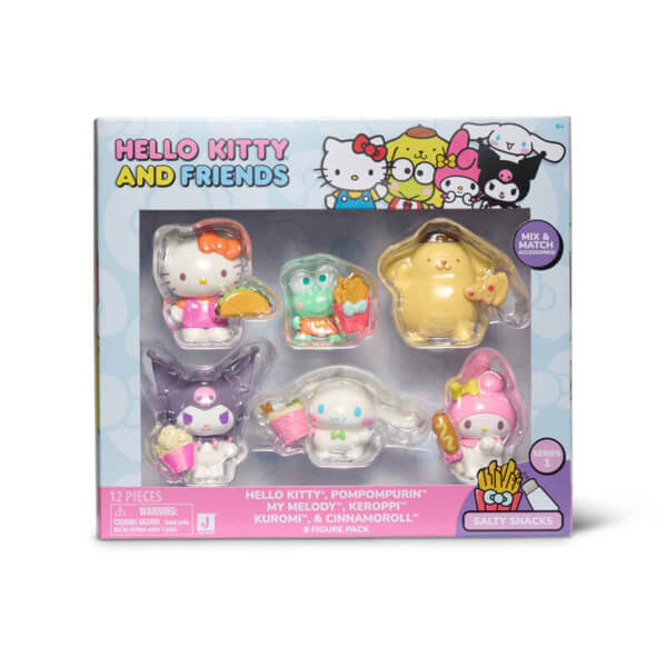 Hello Kitty 6'lı Mini Figür Seti S1 HKTE9000