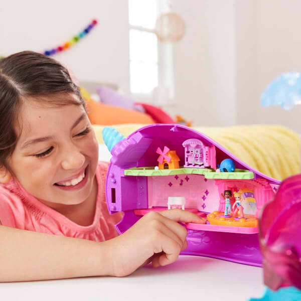 Polly Pocket Sparkle Cove Macera Narwhal Maceracı Teknesi HKV71