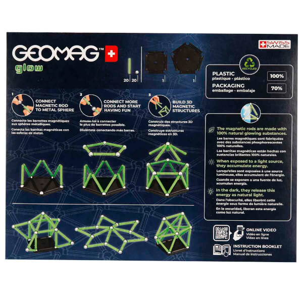 Geomag Glow Manyetik Zeka Oyunu 42 Parça 