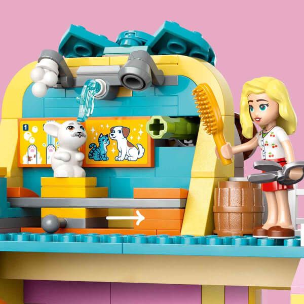 LEGO Friends Evcil Hayvan Aksesuar Dükkanı 42650 - 6 Yaş ve Üzeri Çocuklar için Mini Bebek, Kedi ve Köpek Minifigürü İçeren Yaratıcı Oyuncak Yapım Seti (375 Parça)