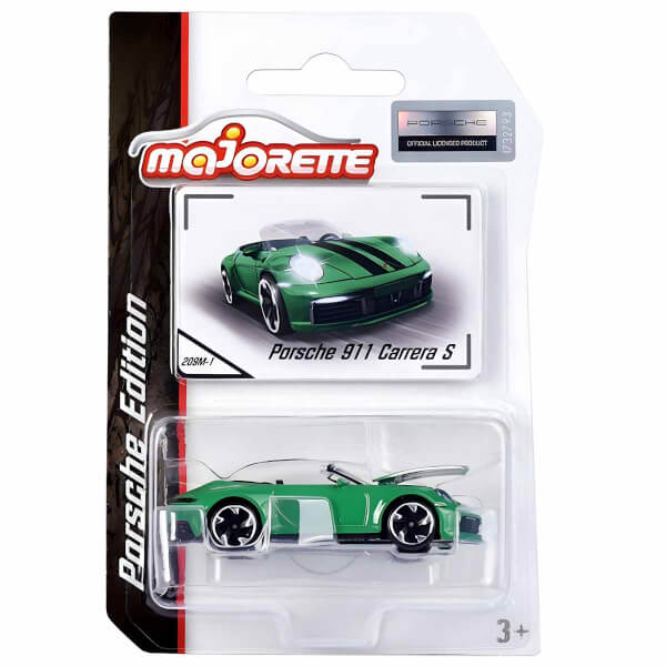 Majorette 1:64 Porsche Edition Premium Araçlar 7,5 cm