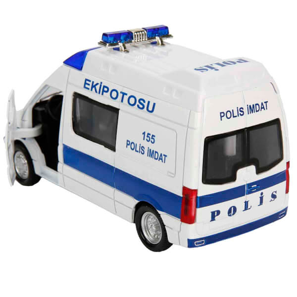 Sesli ve Işıklı Polis Ekip Otosu