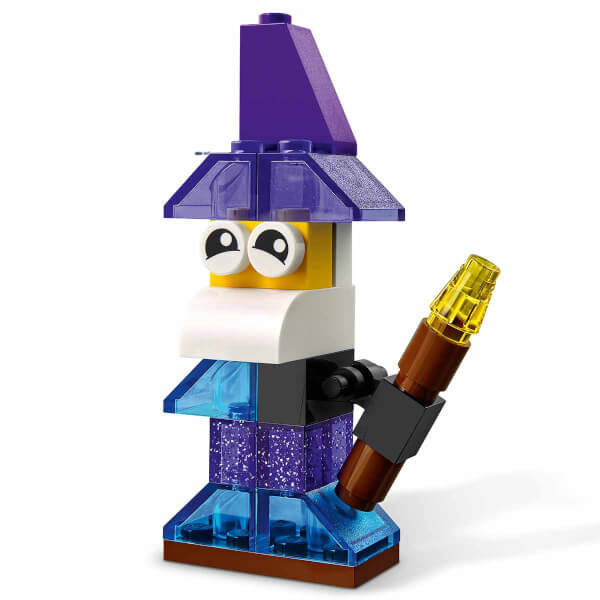  LEGO Classic Yaratıcı Şeffaf Yapım Parçaları 11013 Şeffaf Yapım Parçaları İçeren Yapım Seti; Yaratıcı Oyunları Teşvik Eder (500 Parça)