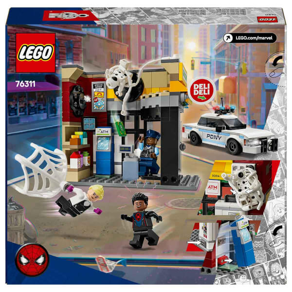 LEGO Marvel Spider-Verse: Miles Morales, Spot'a Karşı 76311 - 9 Yaş ve Üzeri Süper Kahraman Seven Çocuklar için İnşa Edilebilen Süper Kahramanlı Yaratıcı Oyuncak Yapım Seti (375 Parça)