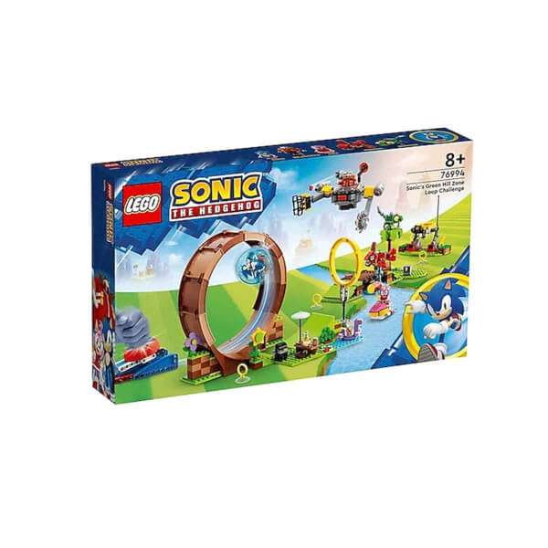 LEGO® Sonic the Hedgehog™ Sonic Green Hill Zone Daire Engeli 76994 - 8 Yaş ve Üzeri Çocuklar için Yaratıcı Oyuncak Yapım Seti (802 Parça)