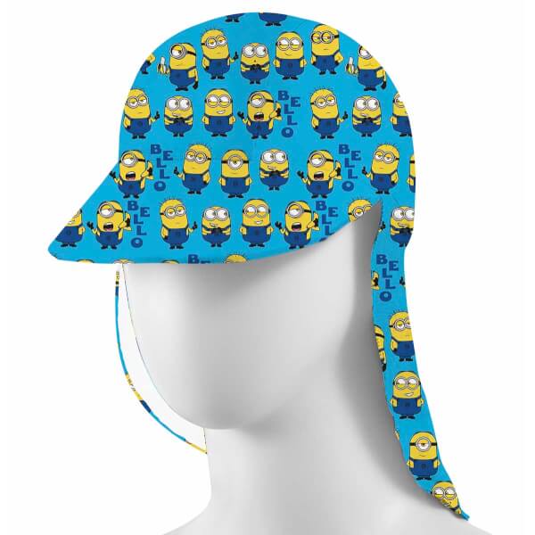 Slipstop Boyun Korumalı Minions Gru Plaj Şapkası