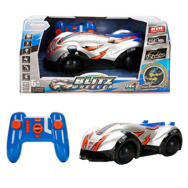 1:16 Kool Speed Blitz Wheeler Işıklı USB Şarjlı Uzaktan Kumandalı Araba