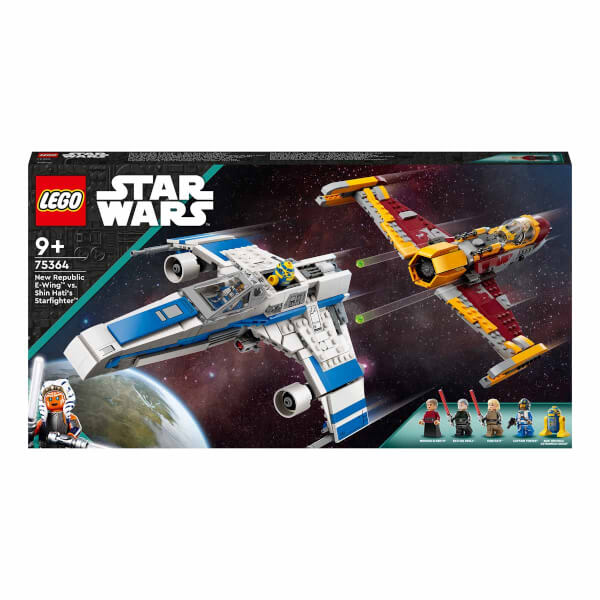 LEGO Star Wars: Ahsoka Yeni Republic E-Wing Shin Hati'nin Starfighter'ına Karşı 75364