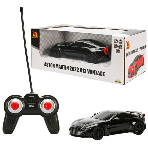 1:24 Suncon Aston Martin Işıklı Uzaktan Kumandalı Araba - Siyah
