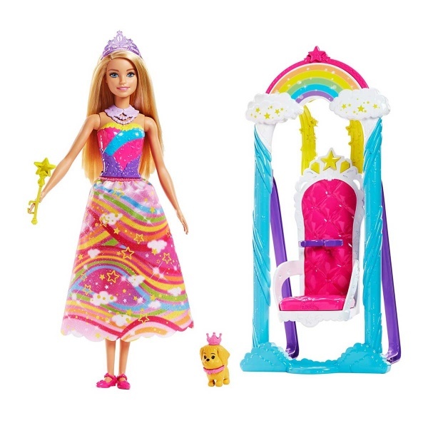 Barbie Dreamtopia Gökkuşağı Prensesi Ve Salıncağı FJD06