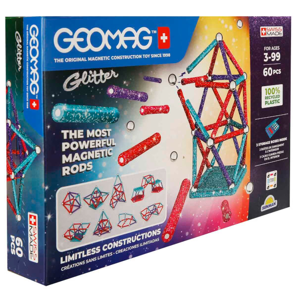 Geomag Glitter Manyetik Zeka Oyunu 60 Parça