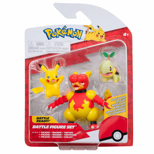 Pokemon Battle Figür 3'lü Set S13