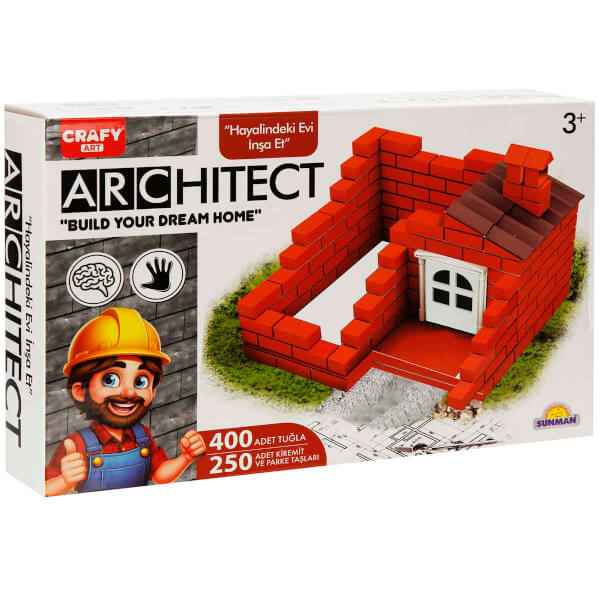 Crafy Architect Minyatür Ev Yapım Seti