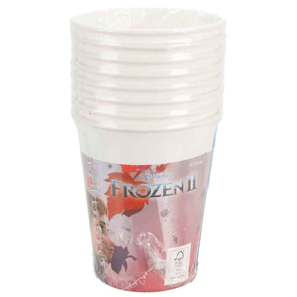 Frozen 2 Desenli Karton Bardak 8’li 200 ml