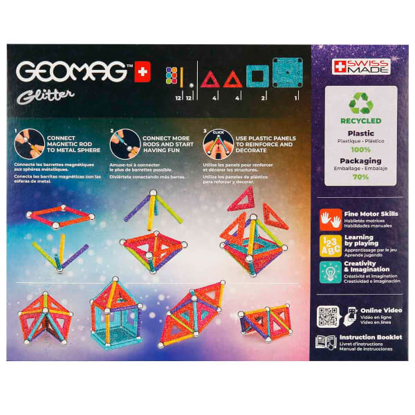 Geomag Glitter Manyetik Zeka Oyunu 35 Parça