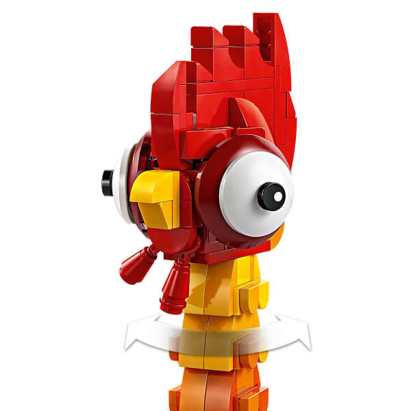 LEGO Disney Moana 2 Heihei 43272 - 9 Yaş ve Üzeri Çocuklar için İnşa Edilebilen Hayvan Modeli Yapım Seti (566 Parça)