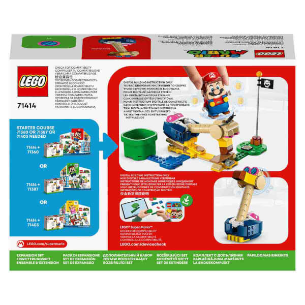 LEGO Super Mario Conkdor'un Kafa Tokmağı Ek Macera Seti 71414