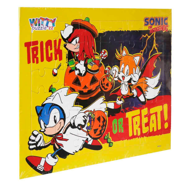 36 Parça Puzzle: Sonic Trick or Treat