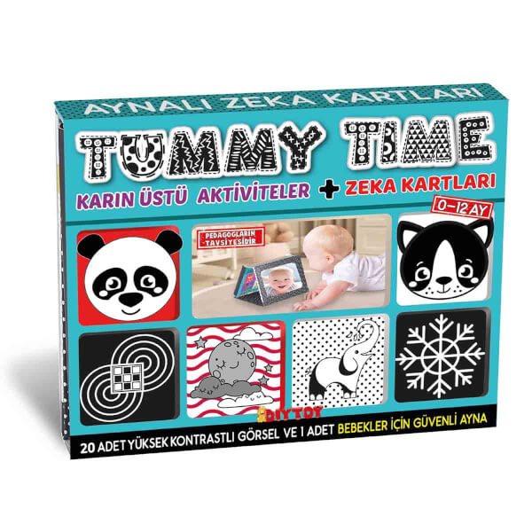 Tummy Time – Aynalı Zeka Kartları 