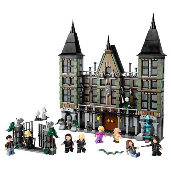 LEGO Harry Potter Malfoy Malikanesi 76453 - 10 Yaş ve Üzeri Çocuklar ve Yetişkinler için Koleksiyonluk Yaratıcı Oyuncak Yapım Seti (1601 Parça)