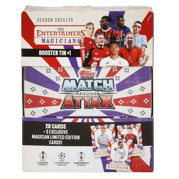 UEFA Match Attax 2024-25 Mini Metal Kutu 