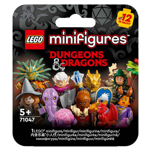 LEGO Minifigures Dungeons & Dragons 71047 - 5 Yaş ve Üzeri Çocuklar İçin Tiefling Büyücü Figürü İçeren Koleksiyonluk Oyuncak Figür Yapım Seti (9 Parça)