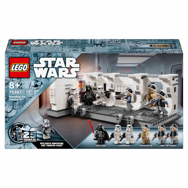 LEGO Star Wars Tantive IV’e Biniş 75387 - 8 Yaş ve Üzeri Star Wars Sevenler için İnşa Edilebilen Yaratıcı Oyuncak Yapım Seti (502 Parça)